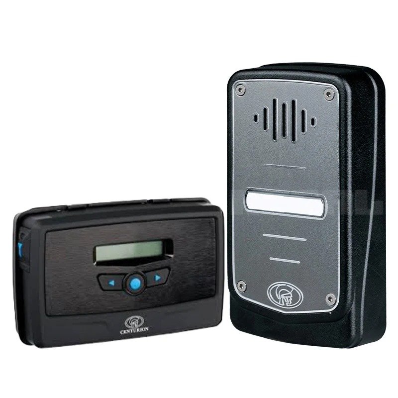 Centurion G-Speak Ultra Metal Fascia GSM intercom outdoor unit with wireless handset receiver